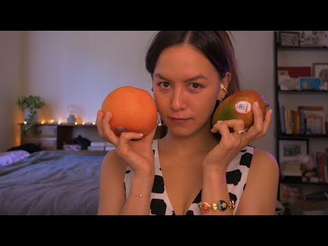 I tap all the fruit in my fridge so you don’t have to (ASMR)
