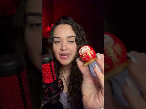 ASMR contando a história do Daruma #asmr #daruma #japao