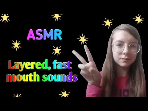 АСМР МНОГОСЛОЙНЫЕ ЗВУКИ РТА / ВИЗУАЛЬНЫЕ ТРИГГЕРЫ | ASMR LAYERED MOUTH SOUNDS / VISUAL TRIGGERS