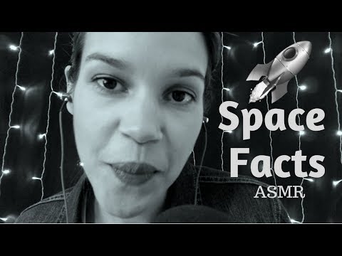 🚀 ASMR Whispered Facts About Space ~ Page Turning || Ear-to-Ear || Counting