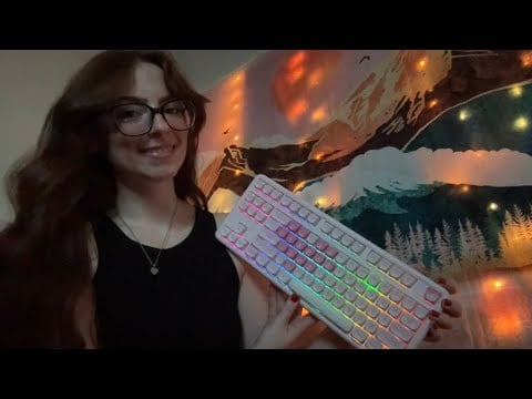 LOFI ASMR - Let’s Get Some Work Done! 🥰 (Body doubling, background ambiance, keyboard typing) 