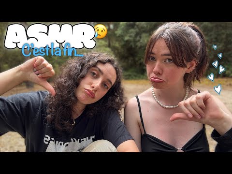 🌙 ASMR FRANÇAIS : TU VAS ME MANQUER...😞👯‍♀️(la fin d'une ère ft @youlmouthasmr)