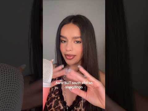 South African slang/lingo asmr #asmr #southafrica #viral