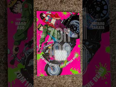 ASMR Tapping On Zom 100: Bucket List Of The Dead | (No Talking) #ASMR #Shorts