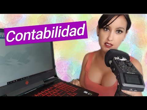 Asmr | CONTABILIDAD, TECLADO Y PAPEL