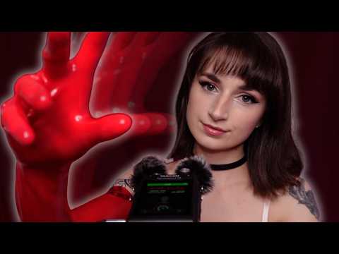 ASMR | Relaxing Trippy Triggers ❤️ delay, visuals, latex gloves