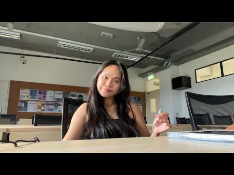 ASMR in an empty classroom ( public asmr )