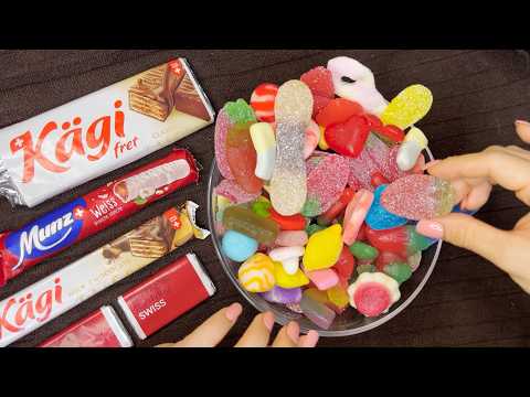 ASMR Swiss Candy Eating Sounds (Wronski Whispers' Style)