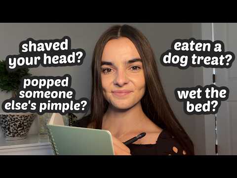 ASMR If You've Done It, You Can Go To Sleep | 200 Never Have I Ever Questions