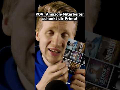 ASMR - POV: Amazon Mitarbeiter schenkt dir Prime! #shorts #asmr #roleplay #deutscheasmr