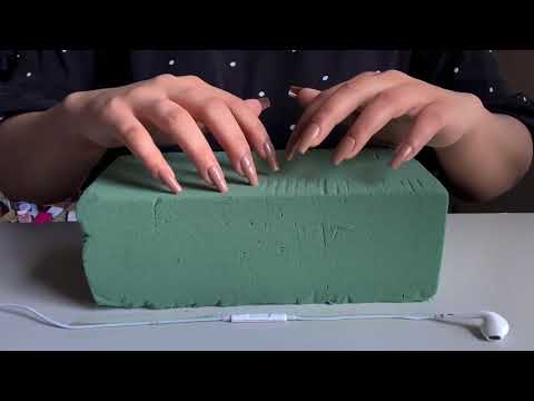 [ASMR] floral foam sounds lo-fi no talking