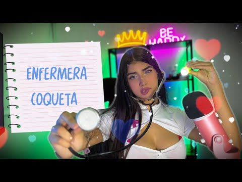 ASMR Enfermera Coqueta Te Cuida con Cariño 👩‍⚕️💕