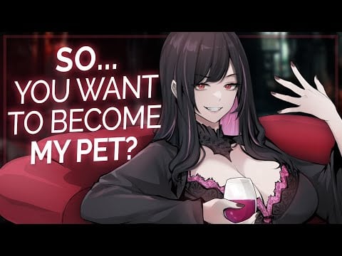 Begging Vampire Mistress To Turn You [Dominant] [Dark Fantasy] [ASMR RP]