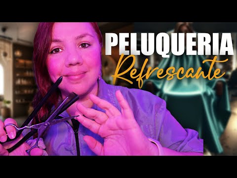 ASMR Peluquería Relajante ✂️ Sonidos Realistas de Tijeras y Peine ✂️ ASMR Roleplay en Español