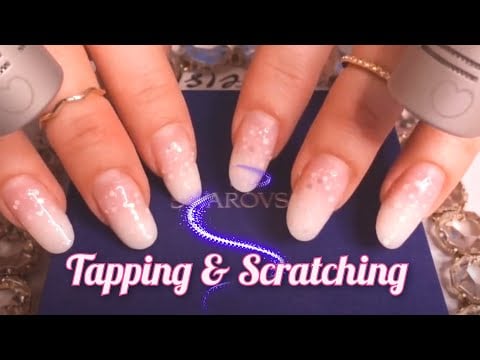 ASMR Best Triggers for Sleep ❤️ Suuuper Tingly  ❤️ Tapping, Scratching, Layered Visuals No Talking