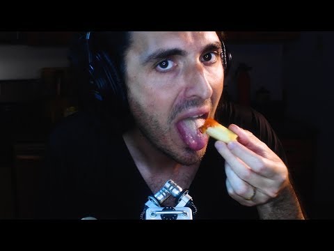 CRUNCHY Shrimp Spring Roll ASMR (3d Sounds) 字幕 التسميات التوضيحية | Nomnomsammieboy