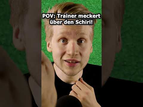 ASMR - POV: Trainer meckert über den Schiri! #shorts #asmr #roleplay #deutscheasmr