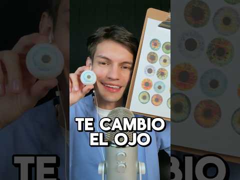 TE CAMBIO TUS OJOS #asmr #shorts #asmrvideo #comedia