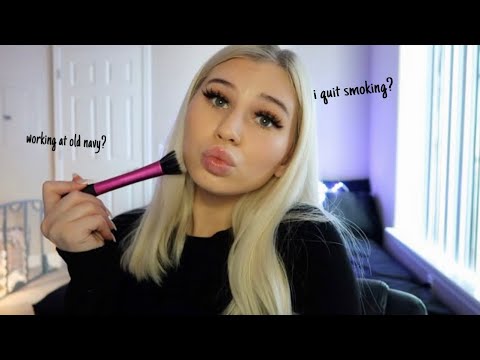 GRWM UPDATE | new job? I quit smoking?👀