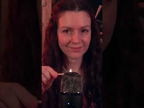 ASMR Match Lighting and FIRE #asmr #asmrfire #asmrsounds