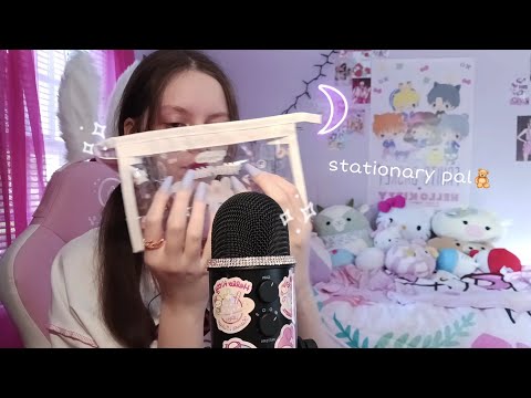 ASMR stationary haul ♡