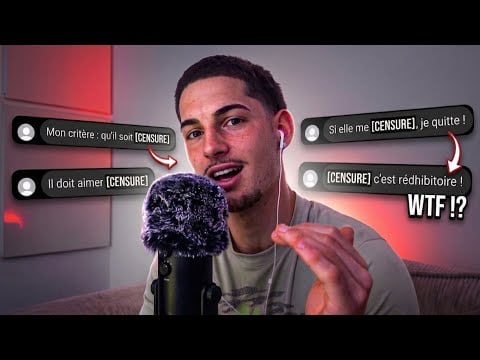 ASMR - VOS CRITÈRES EN AMOUR ❤️ (c’est pas ok)