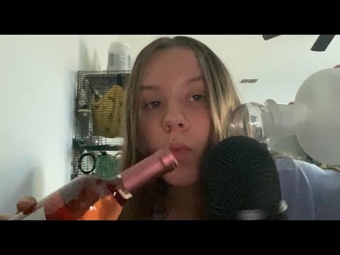 Trying Out ASMR For The First Time (Hand Sounds, Mouth Sounds, Tapping)