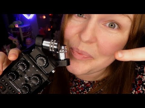 ASMR Fast Mic Tapping, Touching, Zoom h6 (NO TALKING)
