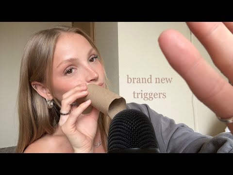 Trying ASMR Triggers I’ve NEVER Done Before (I guarantee you’ll love these)