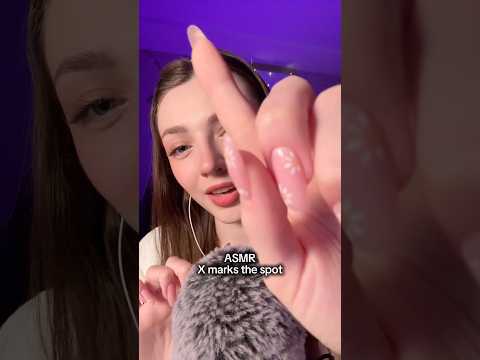 X marks the spot #asmr #asmrsounds #asmrrelax #asmrsleep #relax #tingles #asmrvideo #relaxingvideos