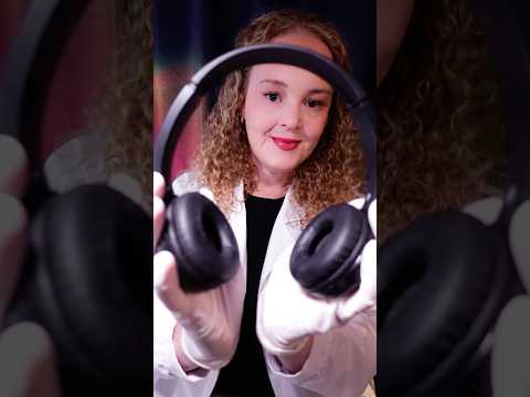 ASMR Binaural Hearing Test 🎧 Ear to Ear Whispers #shorts