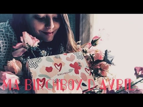 ASMR FRANCAIS ♡ Ma Birchbox d'Avril ♡ (Tapping/ Scrashing)