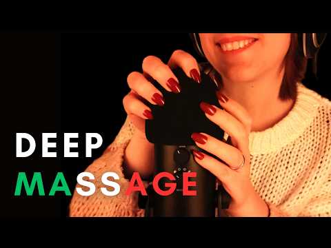 ITA ASMR - Foam Rubbing Scratch😴Ear and Scalp massage | Ultra Relaxing Sleep & Tingles | Soft Spoken