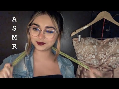 ASMR TIRANDO SUAS MEDIDAS|ROLEPLAY COSTUREIRA