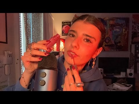 [ASMR] 100% GAIN, 50 Layers of LipGloss, Lots of Mouth Sounds👄 (Custom Video)