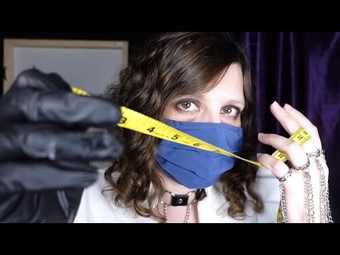 Clean Freak Tailor Cleans and Measures You | ASMR Personal Attention Roleplay