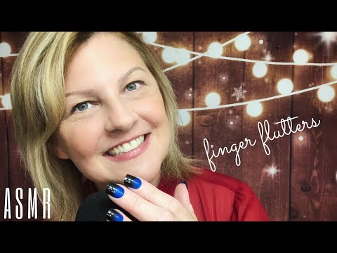 ASMR Finger Fluttering [Hand Movements & Trigger Words] 🖐👄🤗