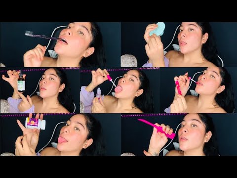 🥵🔥ASMR⚠️ 10 SONIDOS DIFERENTES EN 10 MINUTOS🔥🥵