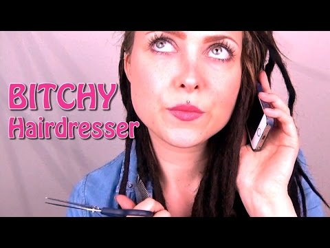 ASMR ✂ BITCHY Hairdresser Role-Play