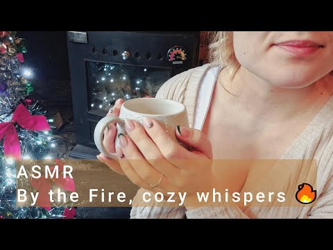 ASMR - By the Fire, cozy whispers 🔥