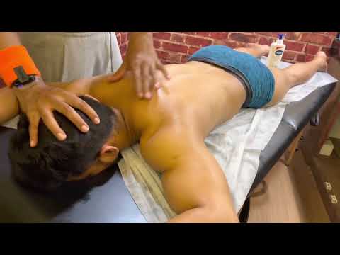 ASMR Deep Tissue Relaxing Back  Massage | asmr For sleep
