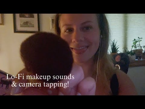 asmr softly spoken, makeup sounds & camera tapping! (do my makeup w me, tapping, lo-fi triggers)