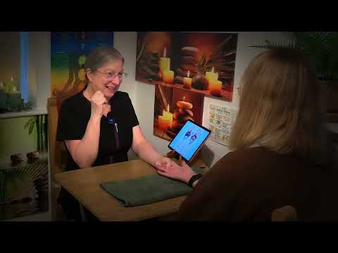 ASMR Hand reflexology introduction (Unintentional ASMR, Real person ASMR)