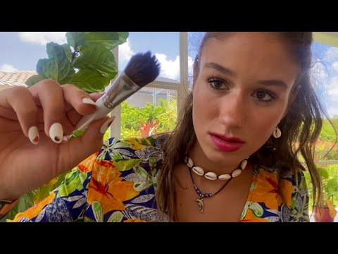 Magyar ASMR - Barátnőd Kisminkel A Nyaraláson 💄