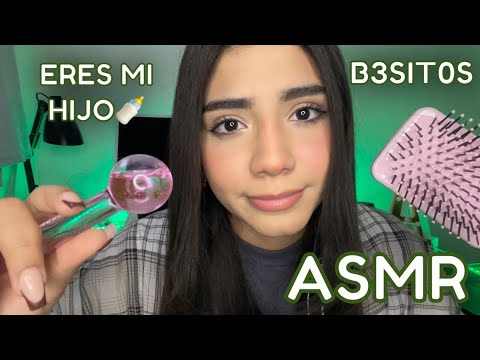 ASMR roleplay / ASMR pero eres mi BEBÉ y TE CUIDO / ASMR soy tu MAMÁ