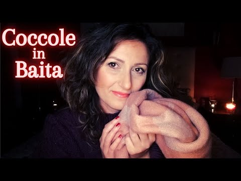 TI SCALDO con Camino,Tisana, scrub, massaggio mani //ASMR ITA //ROLEPLAY