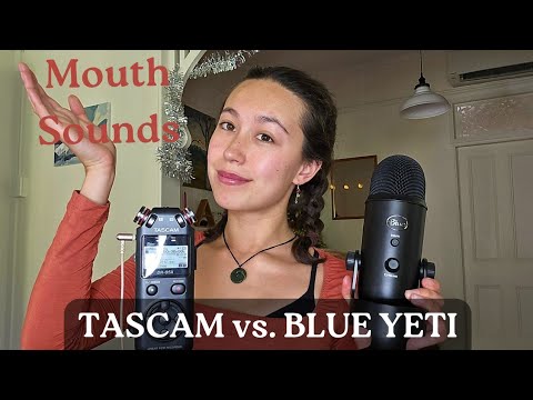 PURE MOUTH SOUNDS: Tascam vs. Blue Yeti 🪷✨️