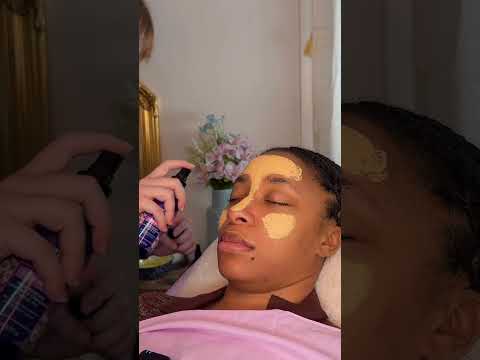 ASMR Skincare, Facial, Head Massage Pampering🩷 #asmr #asmrtingles #asmrrealperson #asmrpersonalcare