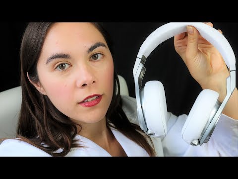 ASMR Hearing Doctor Test & Ear Exam..