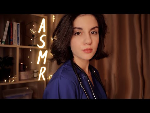 АСМР Медицинский осмотр у Терапевта💊 Тихий голос / ASMR Medical Exam